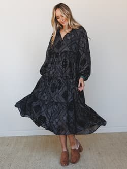 Petal Wonders Maxi Dress