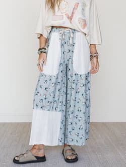Ocean Flower Pants