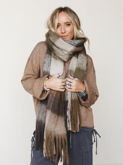 Wild Rye Scarf
