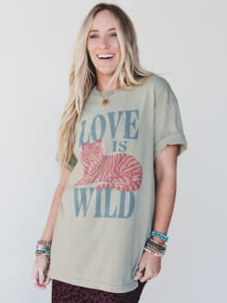 The Nest Love Is Wild Graphic Tee