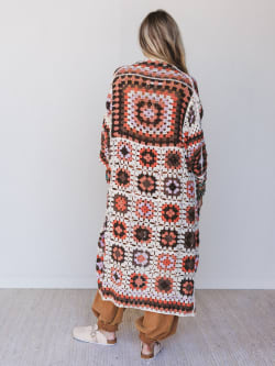 The Nest Soulful Wanderer Crochet Duster