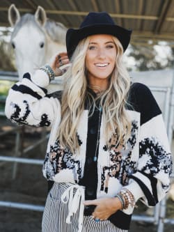 Wild Horses Cardigan