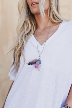 Featherlight Necklace