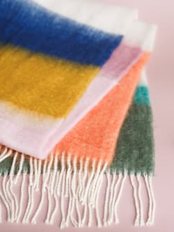 Kaleidoscope Color Block Scarf