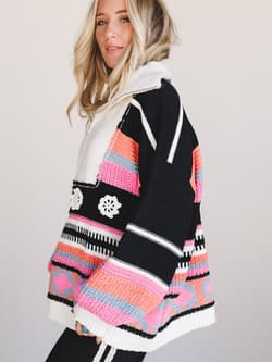 Opal Patterned Pullover