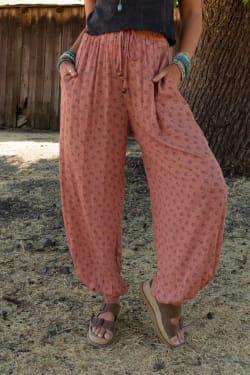 The Nest Emberlyn Wide Leg Cinched Pants