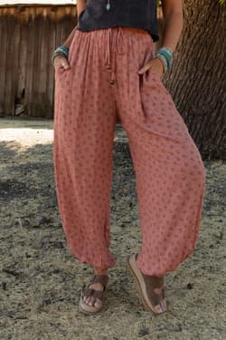 The Nest Emberlyn Wide Leg Cinched Pants