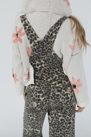 milly-distressed-hem-wide-leg-overall-animal-multi/Brown Leopard