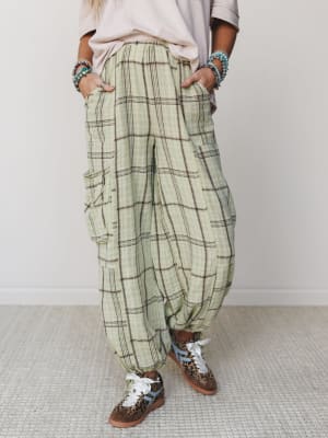 Sunday Plaid Pants: undefined