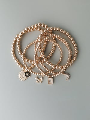 Forever Matching Bracelet - Gold OS / Gold