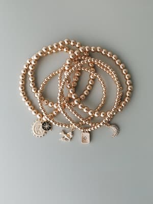 Forever Matching Bracelet - Gold OS / Gold