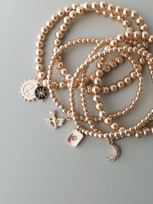 Forever Matching Bracelet - Gold OS / Gold