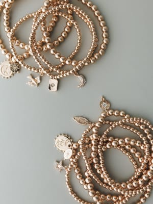 Forever Matching Bracelet - Gold OS / Gold