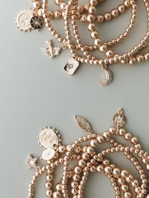 Forever Matching Bracelet - Gold OS / Gold