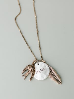 Mama Bird Necklace: undefined