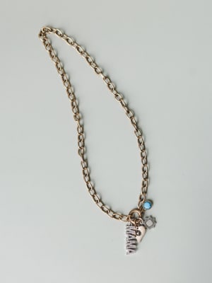 With Love Mama Charm Necklace - Mixed Metal OS / Mixed Metal