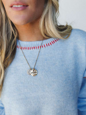 April Dreamer Birthstone Necklace: undefined