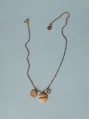 March Dreamer Birthstone Necklace: undefined