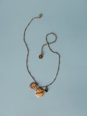 March Dreamer Birthstone Necklace: undefined