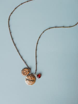 july-dreamer-birthstone-necklace-ruby/July Ruby