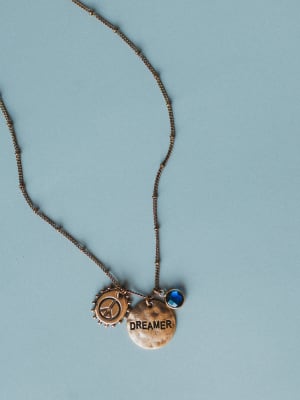 September Dreamer Birthstone Necklace: undefined