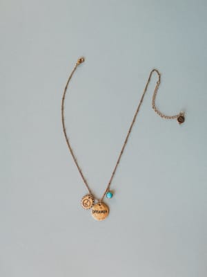 March Dreamer Birthstone Necklace: undefined