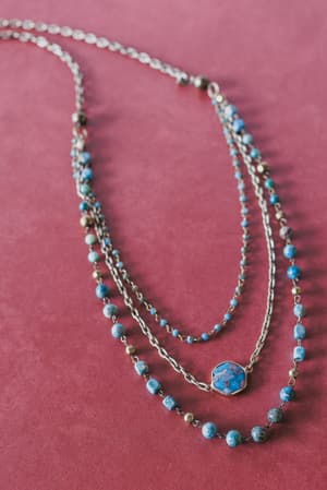 turquoise-cascade-necklace-turquoise/Blue