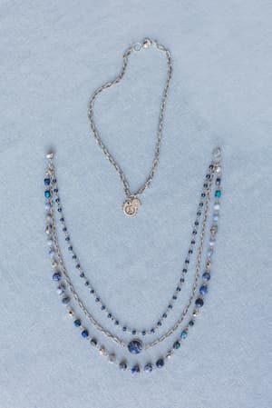 new-turquoise-cascade-necklace-blue-multi/Blue
