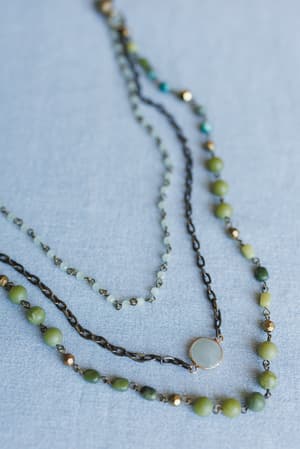 new-turquoise-cascade-necklace-green-multi/Green