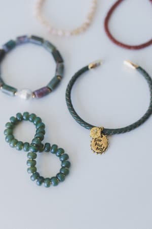 Amber Forest Bracelet Set: undefined