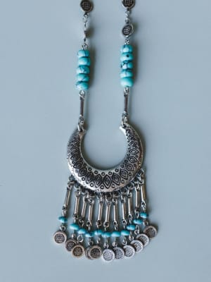 Jamie Long Pendant Necklace - Turquoise OS / Turquoise