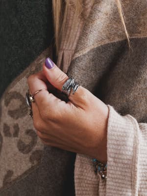 Crown Of Feathers Ring: undefined