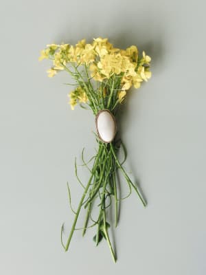 Ibiza Moon Stone RIng - White OS / White