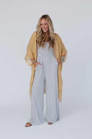 harkin-sequin-border-kimono-mustard/Mustard