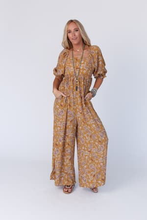 Mustard Paisley