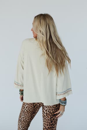 josephine-peace-patchwork-top-natural/Natural