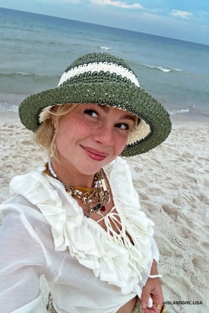 Canteen Crochet Bucket Hat: undefined