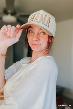 Mama Baseball Hat: undefined