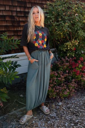 all-in-drawstring-maxi-skirt-teal/Teal
