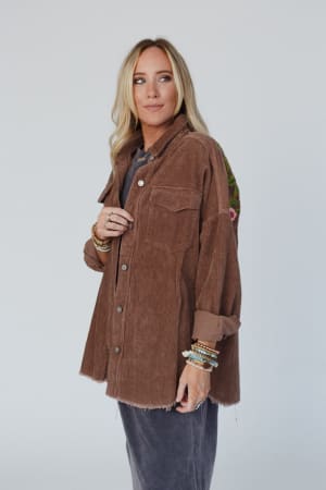 gardener-embroidered-button-down-top-mocha/Mocha