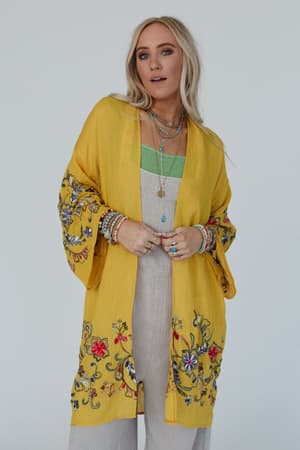 fun-in-florals-kimono-mustard/Mustard
