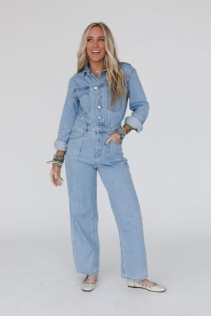 little-extra-denim-jumpsuit-light-denim/Blue