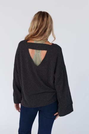 The Nest Love It Round Neckline Textured Top: undefined