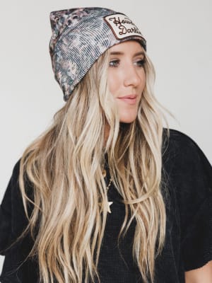 Howdy Darlin Beanie - Camo OS / Camo