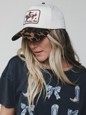 Cowboys Club Trucker Hat - Beige OS / Beige