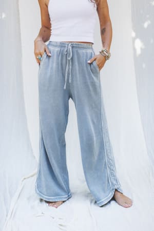 So Comfy Wide Leg Pant Cropped Length: undefined