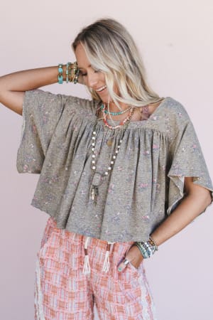 Julian Jersey Knit Top: undefined