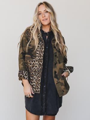 Wild about Camo Jacket - Camo Green L / Camo Green