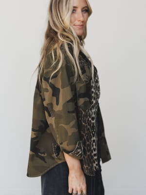 Wild about Camo Jacket  - Camo Green L / Camo Green