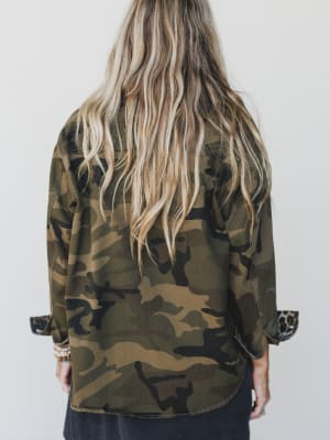 Wild about Camo Jacket  - Camo Green L / Camo Green